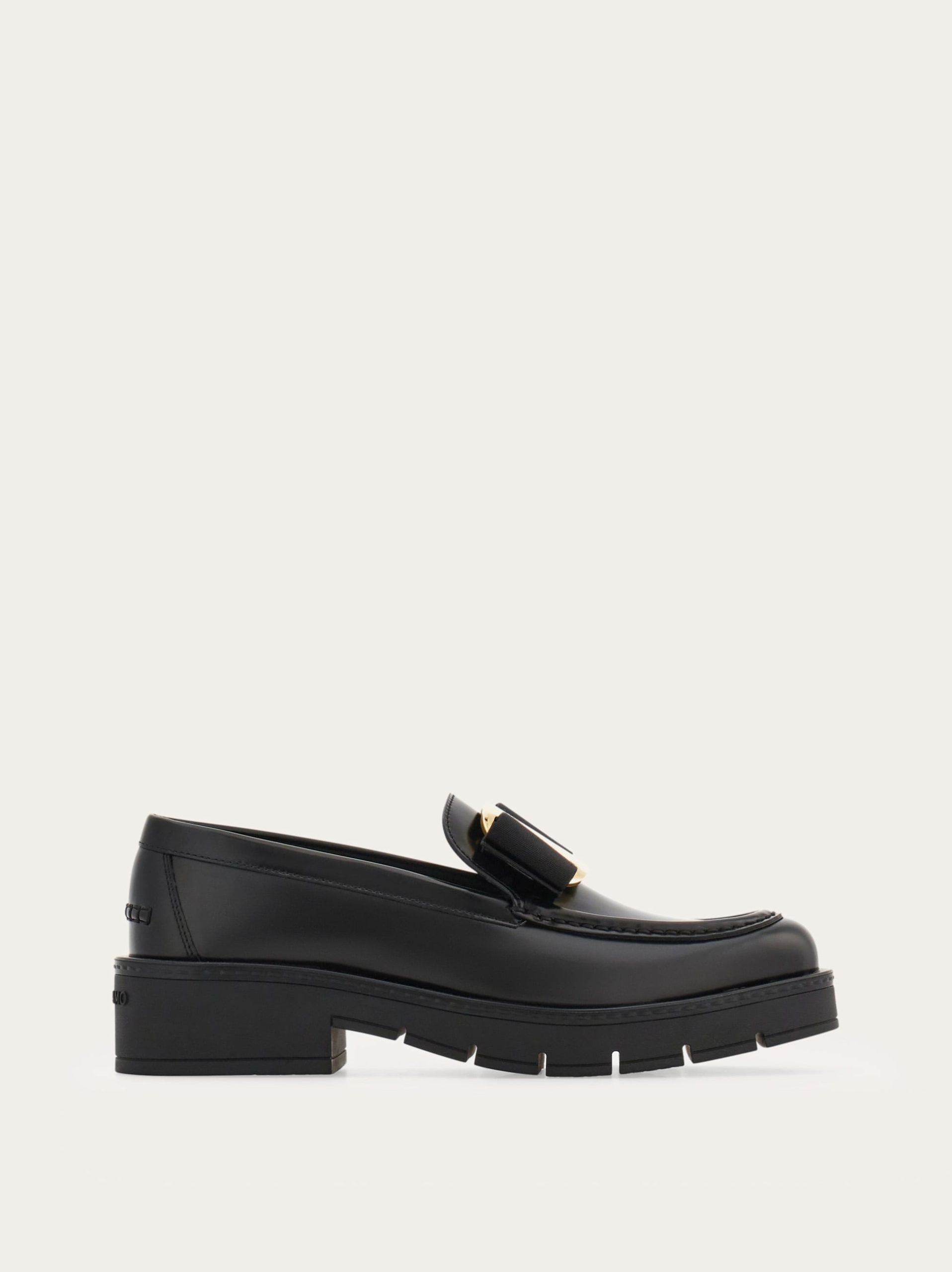Ferragamo Chunky Vara Bow loafer - Image 1